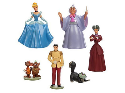 cinderella figure play set