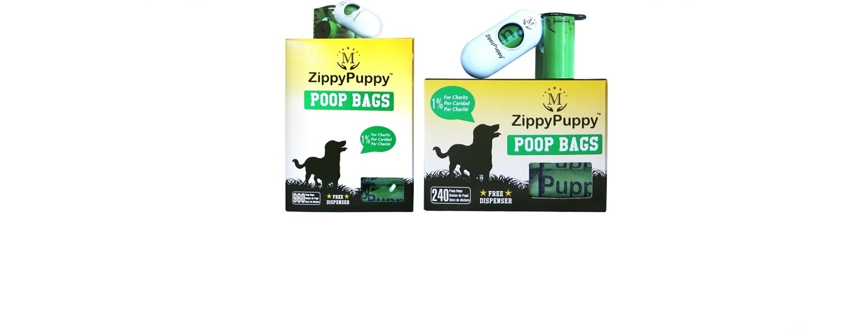 Biodegradable pet waste bags